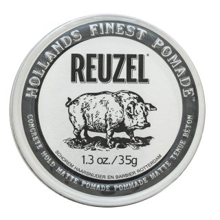Reuzel Concrete Hold Matte Pomade pomáda na vlasy pro silnou fixaci 35 g