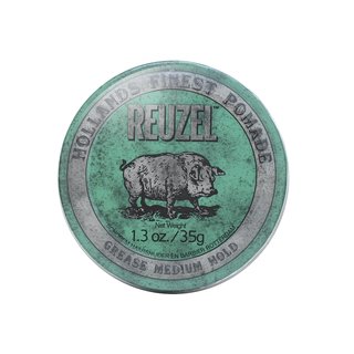 Levně Reuzel Green Pomade pomáda na vlasy pro střední fixaci 35 g