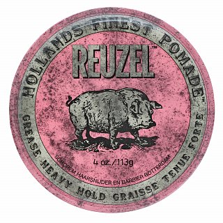 Levně Reuzel Pink Pomade Pink Pomade pomáda na vlasy pro silnou fixaci 113 ml