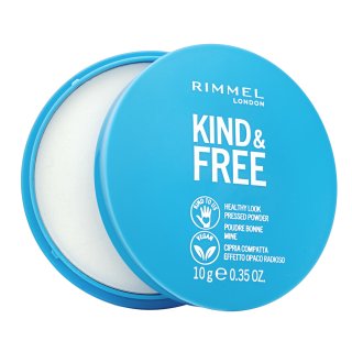 Rimmel London Kind & Free Healthy Look Pressed Powder 001 pudr s matujícím účinkem 10 g
