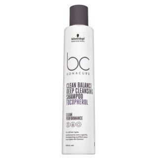 Schwarzkopf Professional BC Bonacure Clean Balance Deep Cleansing Shampoo Tocopherol hloubkově čistící šampon pro všechny typy vlasů 250 ml