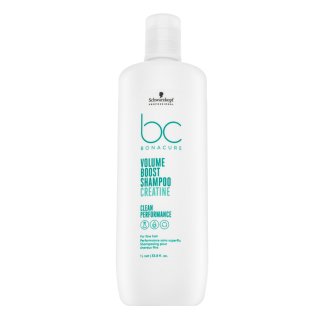 Schwarzkopf Professional BC Bonacure Volume Boost Shampoo Creatine posilující šampon pro jemné vlasy bez objemu 1000 ml