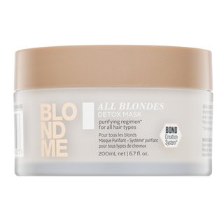 Schwarzkopf Professional BlondMe All Blondes Detox Mask posilující maska pro blond vlasy 200 ml