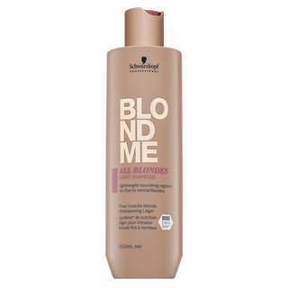 Levně Schwarzkopf Professional BlondMe All Blondes Light Shampoo čisticí šampon pro blond vlasy 300 ml