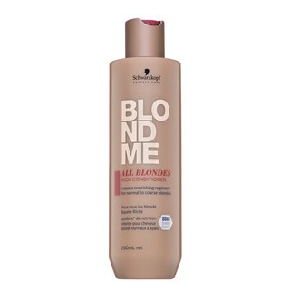 Levně Schwarzkopf Professional BlondMe All Blondes Rich Conditioner vyživující kondicionér pro blond vlasy 250 ml