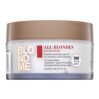 Levně Schwarzkopf Professional BlondMe All Blondes Rich Mask 200 ml