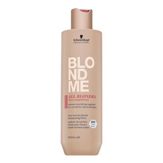 Levně Schwarzkopf Professional BlondMe All Blondes Rich Shampoo vyživující šampon pro blond vlasy 300 ml