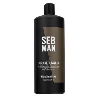 Levně Sebastian Professional Man The Multi-Tasker 3-in-1 Shampoo šampon na vlasy, vousy i tělo 1000 ml