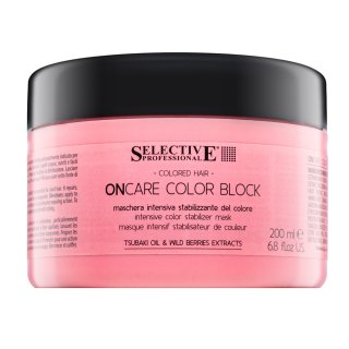 Selective Professional OnCare Color Block Intensive Color Stabilizer Mask ochranná maska pro barvené vlasy 200 ml