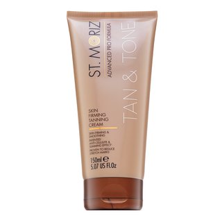Levně St.Moriz Advanced Pro Formula Skin Firming Tanning Cream smývatelný tělový bronzer pro sjednocenou a rozjasněnou pleť 100 ml