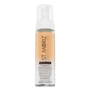 St.Moriz Advanced Pro Formula Tanning Mousse - Medium Dark smývatelný tělový bronzer pro sjednocenou a rozjasněnou pleť 200 ml