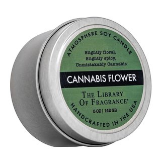Levně The Library Of Fragrance Cannabis Flower vonná svíčka 142 g
