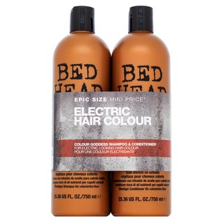 Levně Tigi Bed Head Colour Goddess Shampoo & Conditioner šampon a kondicionér pro barvené vlasy 750 ml + 750 ml