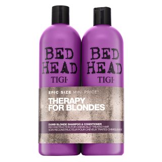 Levně Tigi Bed Head Dumb Blonde Shampoo & Conditioner šampon a kondicionér pro blond vlasy 750 ml + 750 ml