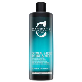 Tigi Catwalk Oatmeal & Honey Nourishing Shampoo vyživující šampon pro suché a poškozené vlasy 750 ml