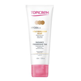 Topicrem HYDRA+ Radiance Progressive Tan pleťový krém pro sjednocenou a rozjasněnou pleť 40 ml