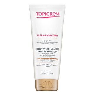 Topicrem Ultra-Moisturizing Progressive Tan samoopalovací krém s hydratačním účinkem 200 ml
