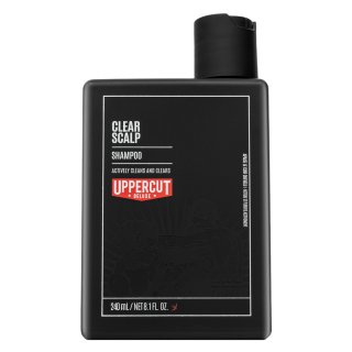 Levně Uppercut Deluxe Clear Scalp Shampoo hloubkově čistící šampon proti lupům 240 ml
