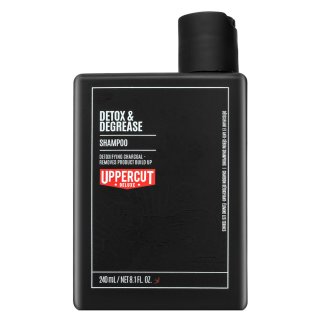 Levně Uppercut Deluxe Detox & Degrease Shampoo čisticí šampon pro rychle se mastící vlasy 240 ml