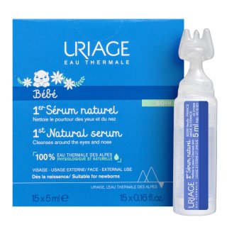 Levně Uriage Bébé zklidňující emulze 1st Natural Serum 15 x 5 ml