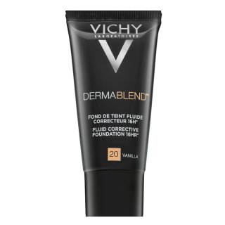 Levně Vichy Dermablend Fluid Corrective Foundation 16HR tekutý make-up proti nedokonalostem pleti 20 Vanilla 30 ml