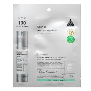VT Cosmetics Reedle Shot 100 dvoufázová pleťová maska 2 Step Mask 1,5 g + 25 g