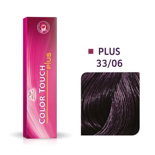 Levně Wella Professionals Color Touch Plus profesionální demi-permanentní barva na vlasy 33/06 60 ml