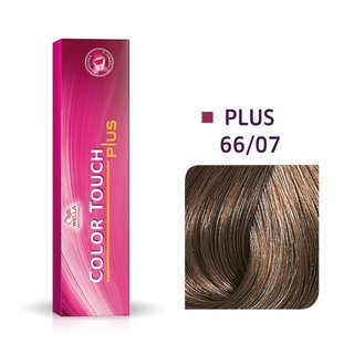 Levně Wella Professionals Color Touch Plus profesionální demi-permanentní barva na vlasy 66/07 60 ml