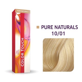 Levně Wella Professionals Color Touch Pure Naturals profesionální demi-permanentní barva na vlasy s multi-dimenzionálním efektem 10/01 60 ml