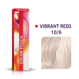 Levně Wella Professionals Color Touch Vibrant Reds profesionální demi-permanentní barva na vlasy s multi-dimenzionálním efektem 10/6 60 ml
