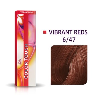 Levně Wella Professionals Color Touch Vibrant Reds profesionální demi-permanentní barva na vlasy s multi-dimenzionálním efektem 6/47 60 ml