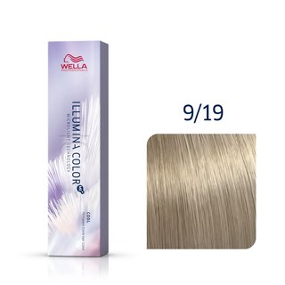Levně Wella Professionals Illumina Color Me+ profesionální permanentní barva na vlasy 9/19 60 ml