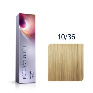 Wella Professionals Illumina Color profesionální permanentní barva na vlasy 10/36 60 ml