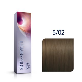 Levně Wella Professionals Illumina Color profesionální permanentní barva na vlasy 5/02 60 ml