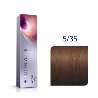 Levně Wella Professionals Illumina Color profesionální permanentní barva na vlasy 5/35 60 ml
