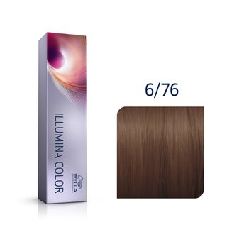 Wella Professionals Illumina Color profesionální permanentní barva na vlasy 6/76 60 ml