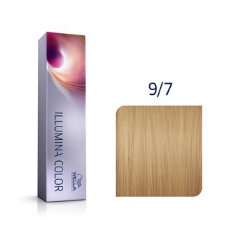 Wella Professionals Illumina Color profesionální permanentní barva na vlasy 9/7 60 ml