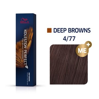 Levně Wella Professionals Koleston Perfect Me+ Deep Browns profesionální permanentní barva na vlasy 4/77 60 ml