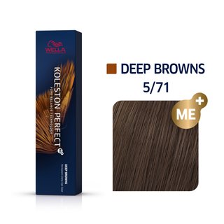Levně Wella Professionals Koleston Perfect Me+ Deep Browns profesionální permanentní barva na vlasy 5/71 60 ml