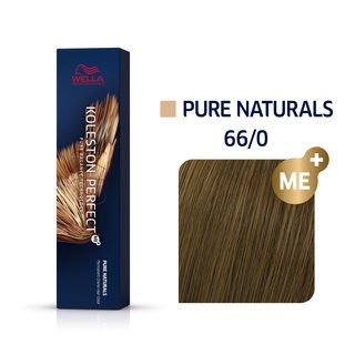 Levně Wella Professionals Koleston Perfect Me+ Pure Naturals profesionální permanentní barva na vlasy 66/0 60 ml