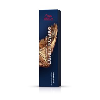 Wella Professionals Koleston Perfect Me Pure Naturals profesionální permanentní barva na vlasy 8/04 60 ml