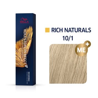 Levně Wella Professionals Koleston Perfect Me+ Rich Naturals profesionální permanentní barva na vlasy 10/1 60 ml