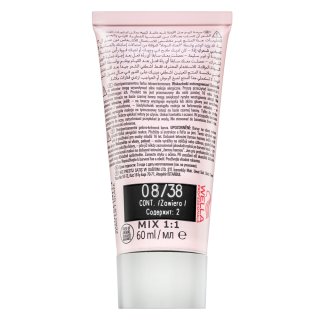 Wella Professionals Shinefinity Zero Lift Glaze profesionální demi-permanentní barva na vlasy 08/38 Honey Latte 60 ml