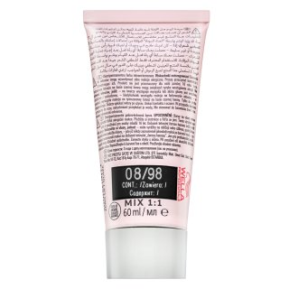 Wella Professionals Shinefinity Zero Lift Glaze profesionální demi-permanentní barva na vlasy 08/98 Silver Pearl 60 ml