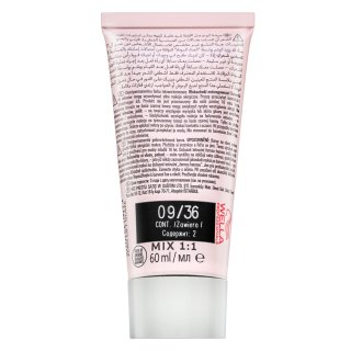Wella Professionals Shinefinity Zero Lift Glaze profesionální demi-permanentní barva na vlasy 09/36 Vanilla Glaze 60 ml