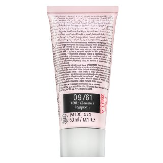 Wella Professionals Shinefinity Zero Lift Glaze profesionální demi-permanentní barva na vlasy 09/61 Iced Platinum 60 ml