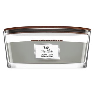 Woodwick Lavender & Cedar vonná svíčka 453,6 g
