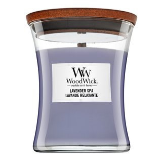 Levně Woodwick Lavender Spa vonná svíčka 275 g