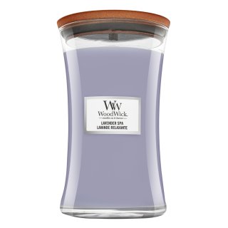 Levně Woodwick Lavender Spa vonná svíčka 610 g