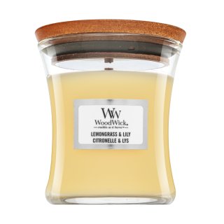 Levně Woodwick Lemongrass & Lily vonná svíčka 85 g